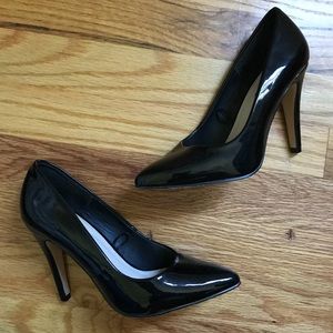 Black Patent Pumps